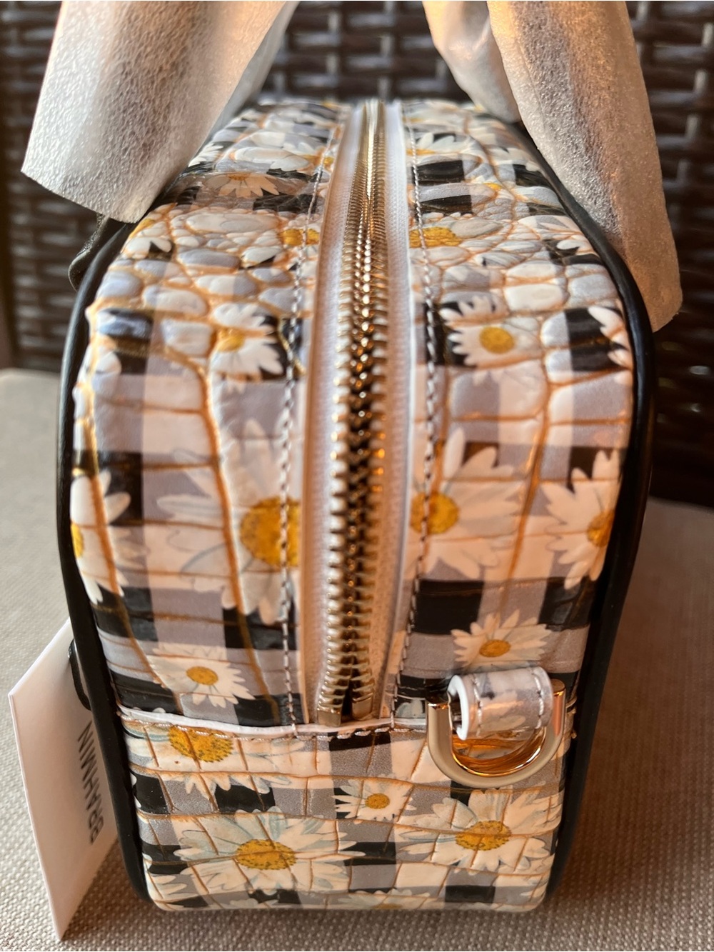 NWT BRAHMIN MARA in MULTI PETALINE Satchel - Picture 10 of 13